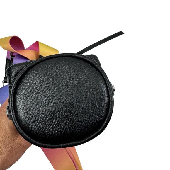 Aimee Kestenberg On Top Of The World Water Bottle Crossbody Rainbow Strap - Picture 7 of 9